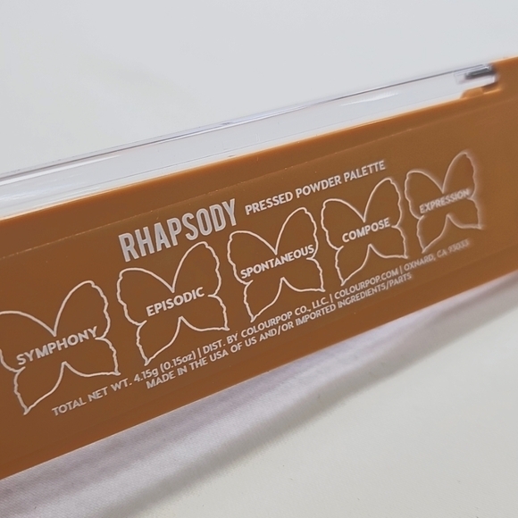 ColourPop Rhapsody Pressed Powder Palette - Cream and Gold - Picture 5 of 5
